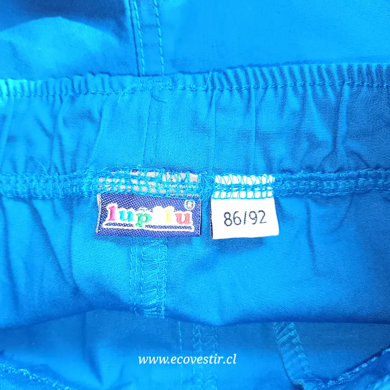 Short de Algodón Azul para Niño – Lupilu Talla 86-92 3