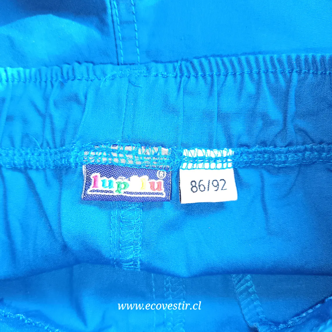 Short de Algodón Azul para Niño – Lupilu Talla 86-92 3