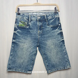 Shorts de Mezclilla Azul para Niño Talla 11-12 Años | Chapter Young