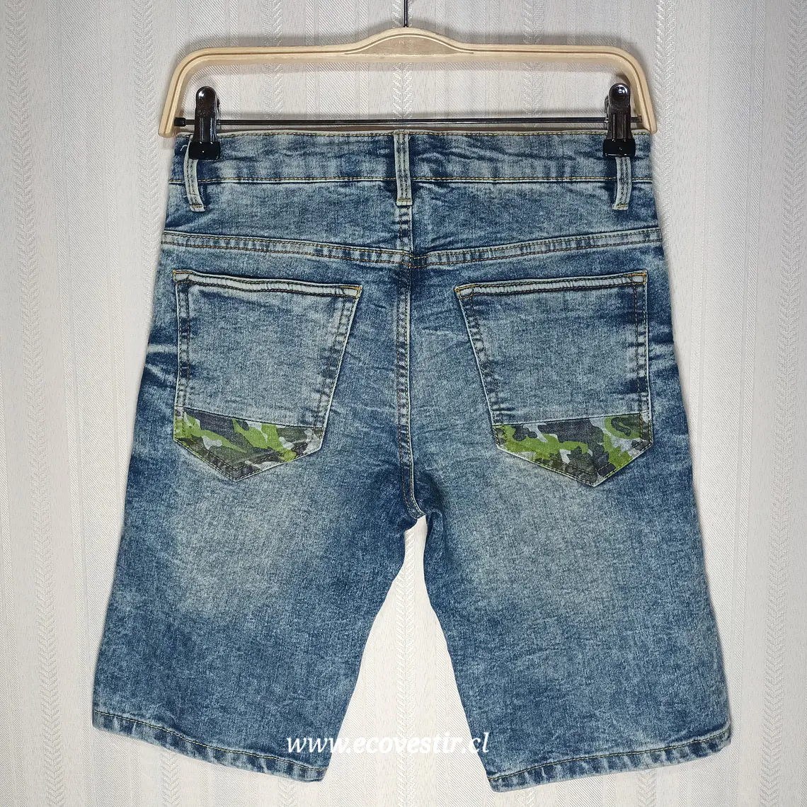 Shorts de Mezclilla Azul para Niño Talla 11-12 Años | Chapter Young 2