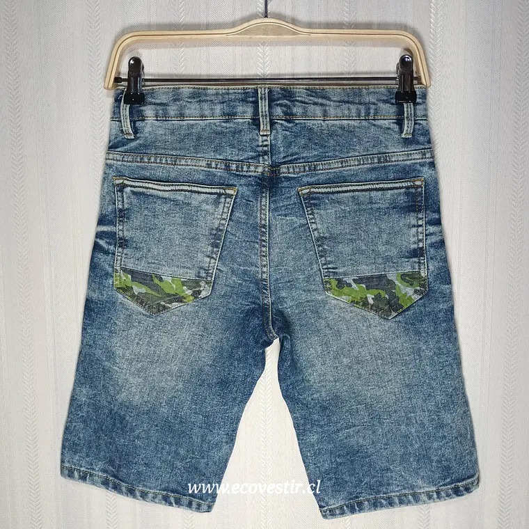 Shorts de Mezclilla Azul para Niño Talla 11-12 Años | Chapter Young 2