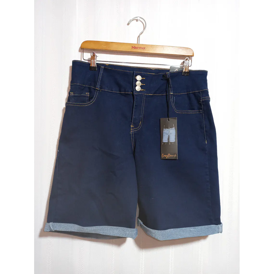 Bermuda Mujer Denim Azul Copperflash Talla 16W 1