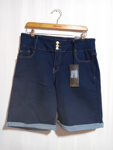Bermuda Mujer Denim Azul Copperflash Talla 16W