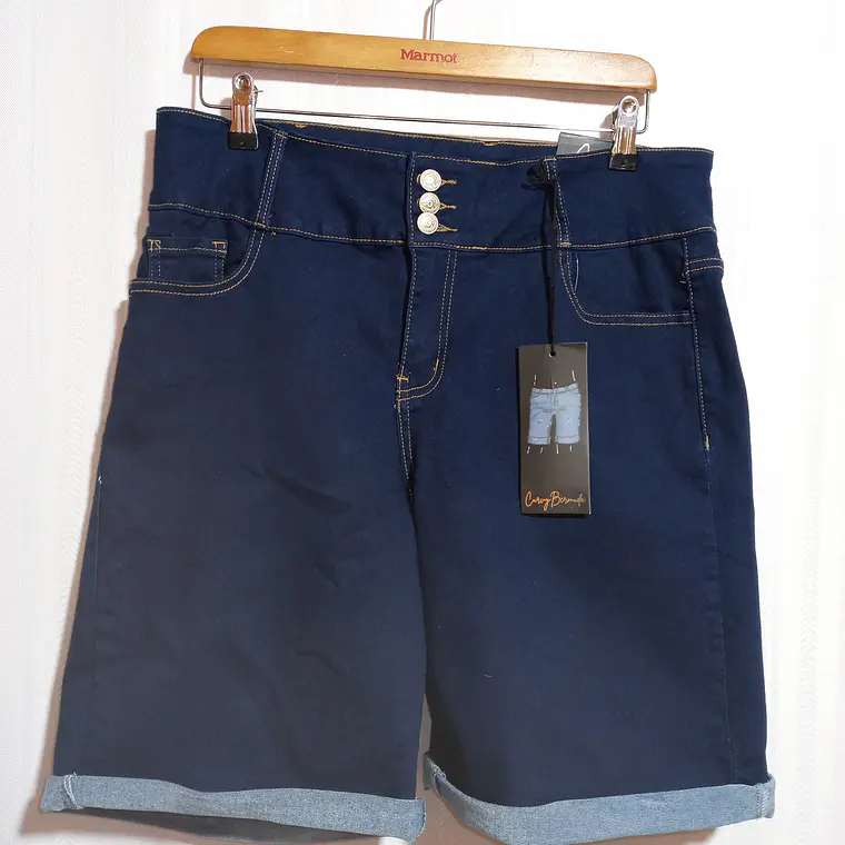 Bermuda Mujer Denim Azul Copperflash Talla 16W 1