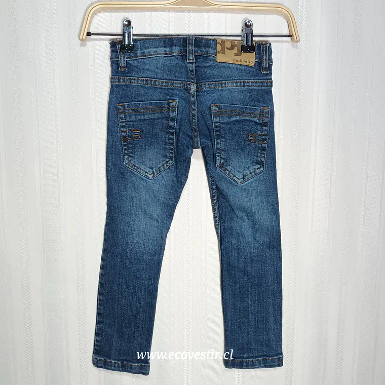 Jeans Dodipetto para Niño Color Azul Denim | Ecovestir Talla 4A 2