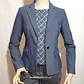 Blazer Mujer Calvin Klein - AZul Grisáceo / Talla 0 - Miniatura 1