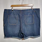Short de Mezclilla Faded Glory Talla 22W para Mujer - Azul Denim - Miniatura 2