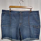 Short de Mezclilla Faded Glory Talla 22W para Mujer - Azul Denim - Miniatura 1