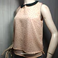 Blusa Sin Mangas Palo Rosa Cuello Peter Pan y Micro Corazones – FB Sister Talla M - Miniatura 3