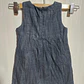 Vestido Niña Mezclilla Azul con Lazo Frontal  CHICCO Talla  24M - thumbnail 2
