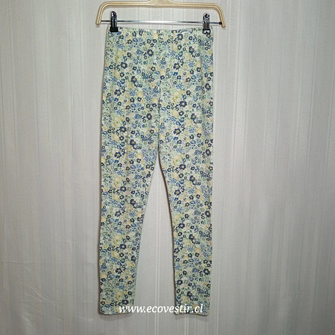 Calzas / Leggings Elásticas Estampado Floral Silvestre – Talla M
