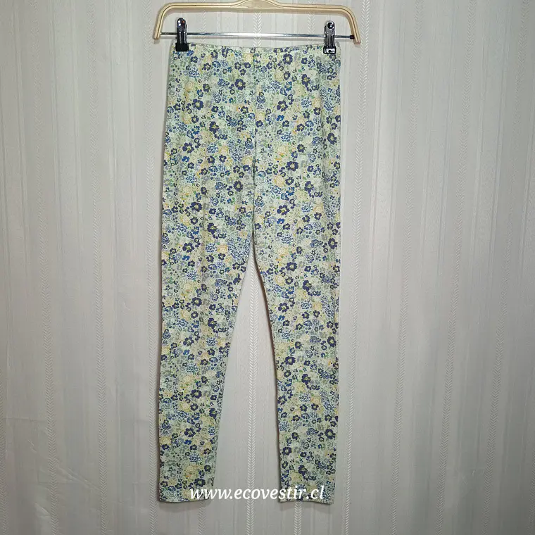 Calzas / Leggings Elásticas Estampado Floral Silvestre – Talla M 1