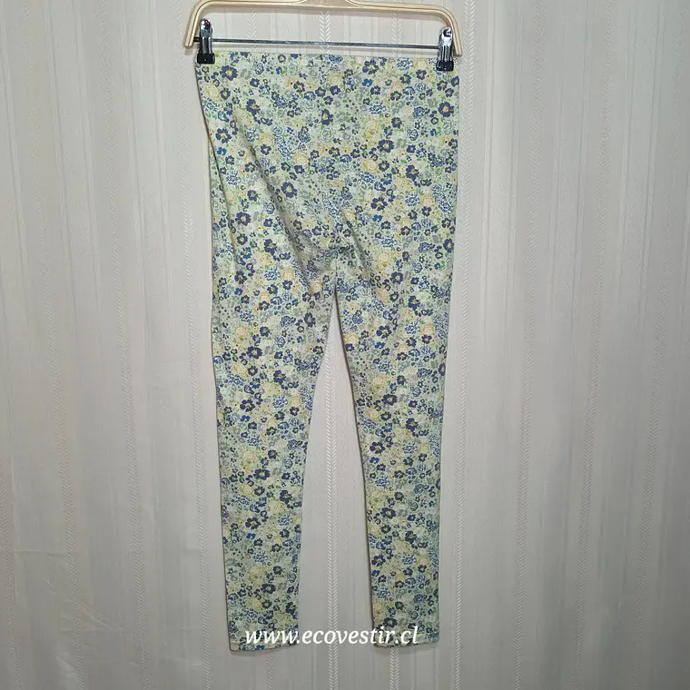 Calzas / Leggings Elásticas Estampado Floral Silvestre – Talla M 2