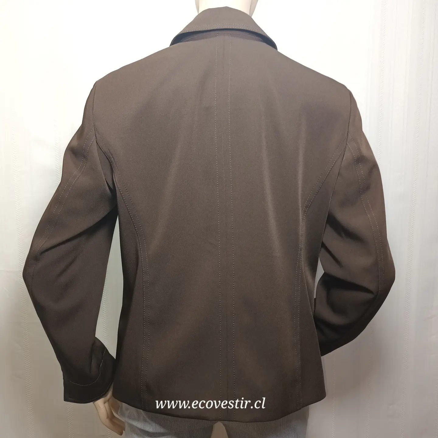 Chaqueta / Blazer de Vestir Café Chocolate – RABE (Talla 44 / L-XL) 5
