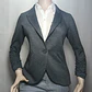 Blazer Casual Gris Jaspeado con Mangas Fruncidas – Gibson (Talla S) - thumbnail 2
