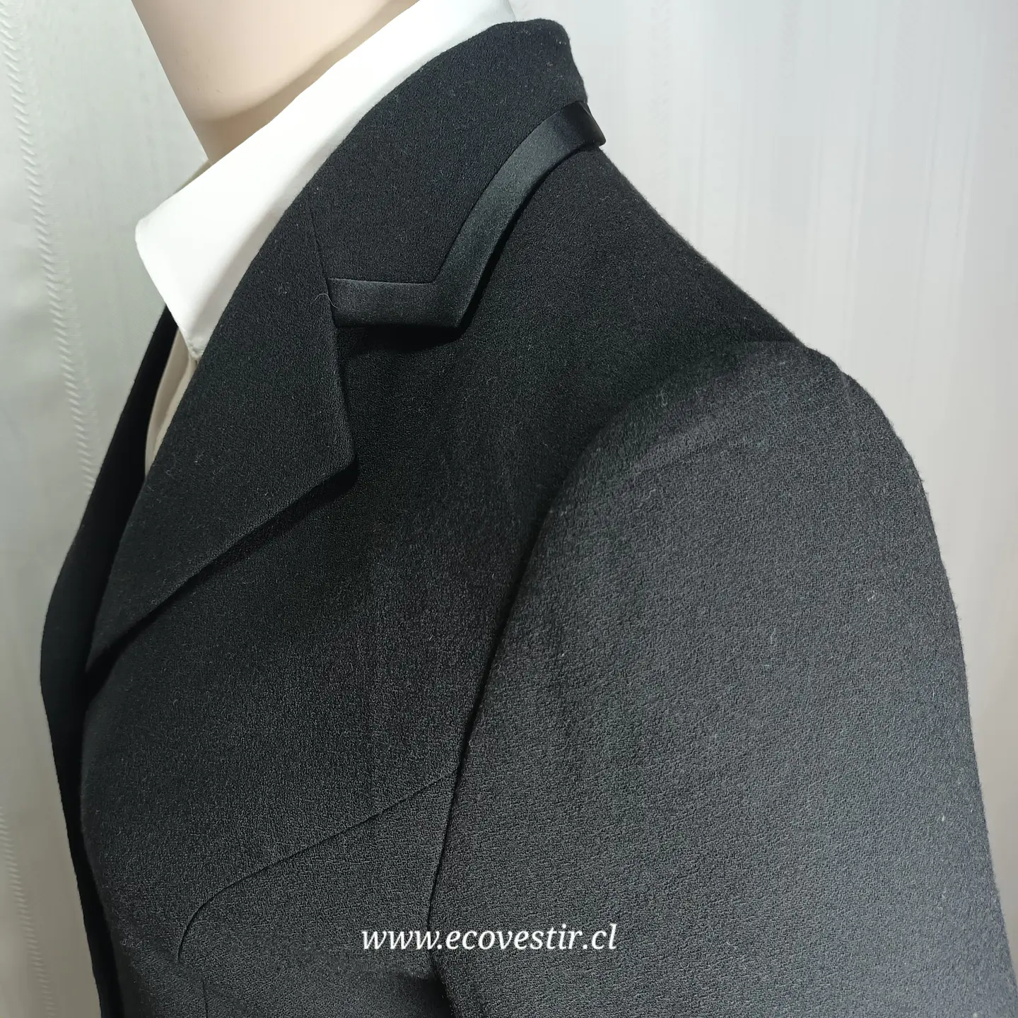 Blazer Ejecutivo Largo Negro – Kasper A.S.L. Petite (Talla 8P / M) 4