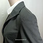 Blazer Ejecutivo Gris con Finas Rayas Verticales – Doncaster Collection (Talla 8 / M) - thumbnail 2