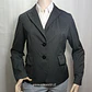 Blazer Ejecutivo Gris con Finas Rayas Verticales – Doncaster Collection (Talla 8 / M) - thumbnail 3
