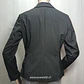Blazer Ejecutivo Gris con Finas Rayas Verticales – Doncaster Collection (Talla 8 / M) - thumbnail 8