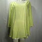 Blusa Túnica Oversize Neón Verde Lima Janina - Talla 1XL (46/48) - Miniatura 2