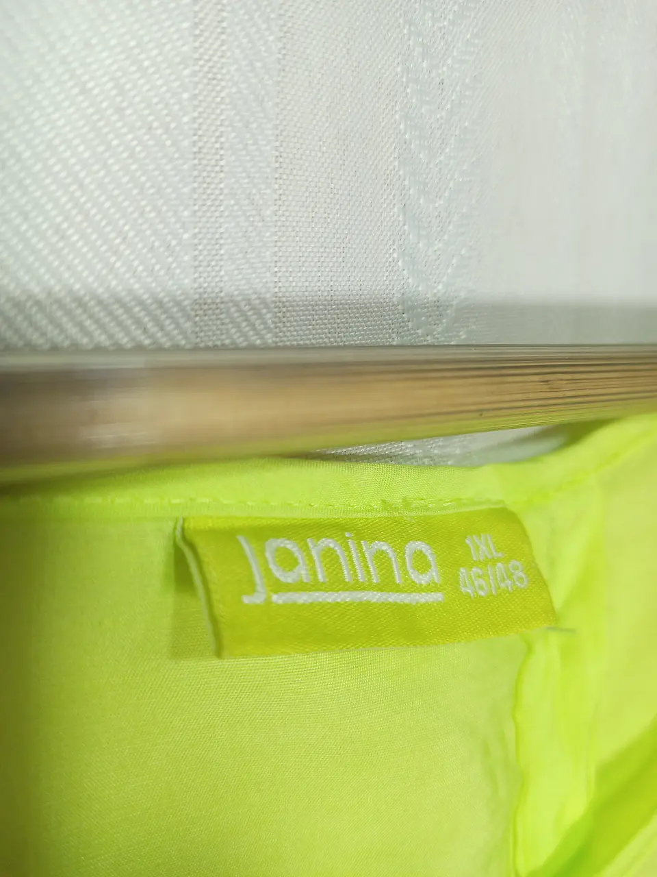 Blusa Túnica Oversize Neón Verde Lima Janina - Talla 1XL (46/48) 5