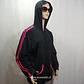 Polerón Deportivo Negro con Franjas Rosadas y Gorro Fame 4 Fifteen - Talla 1X (46/48) - Miniatura 2