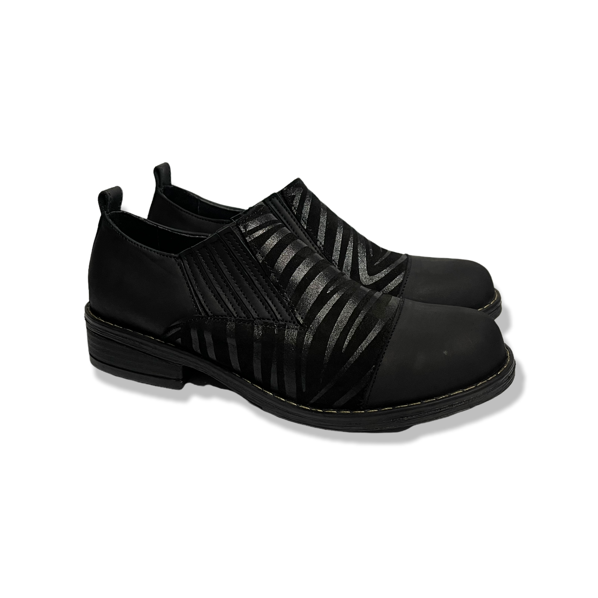 100 Negro Cuero Cebra