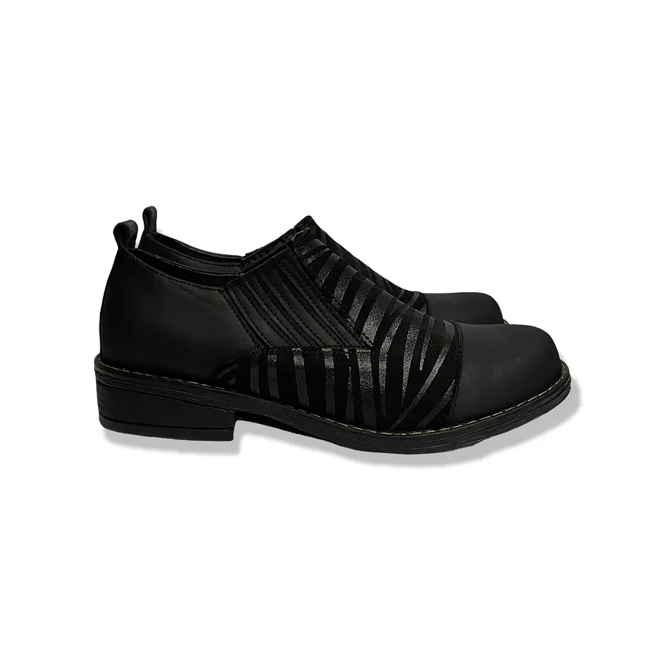 100 Negro Cuero Cebra  2