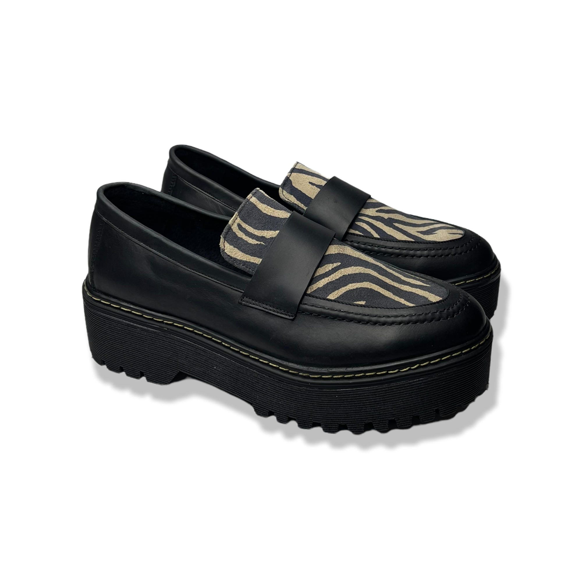 Mocasín Cebra Simona