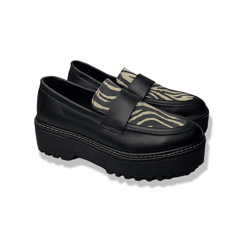 Mocasín Cebra Simona