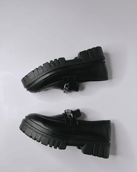 Mocasín Sofia Negro 