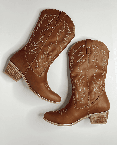 Bota Texas Camel Cuero