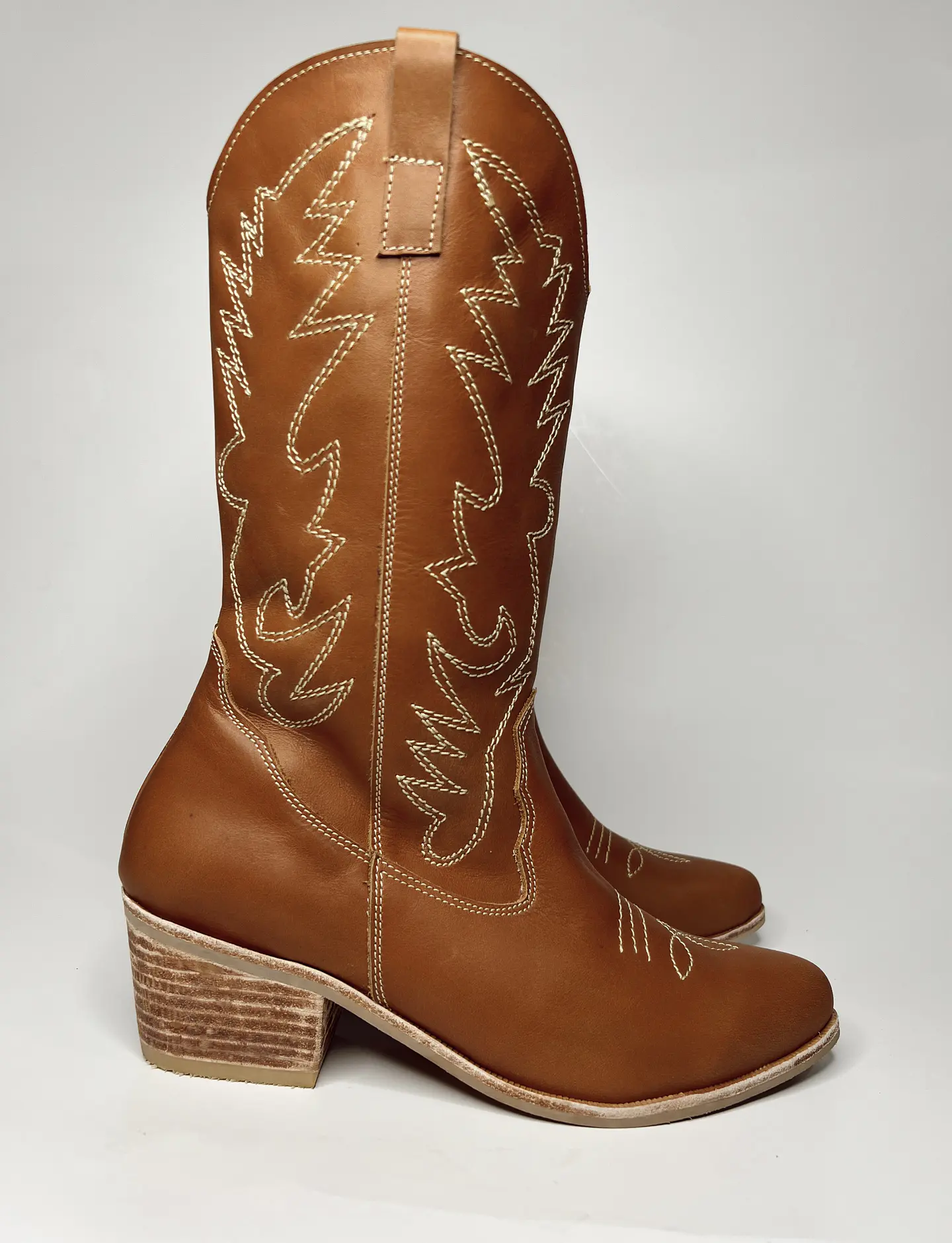 Bota Texas Camel Cuero 2