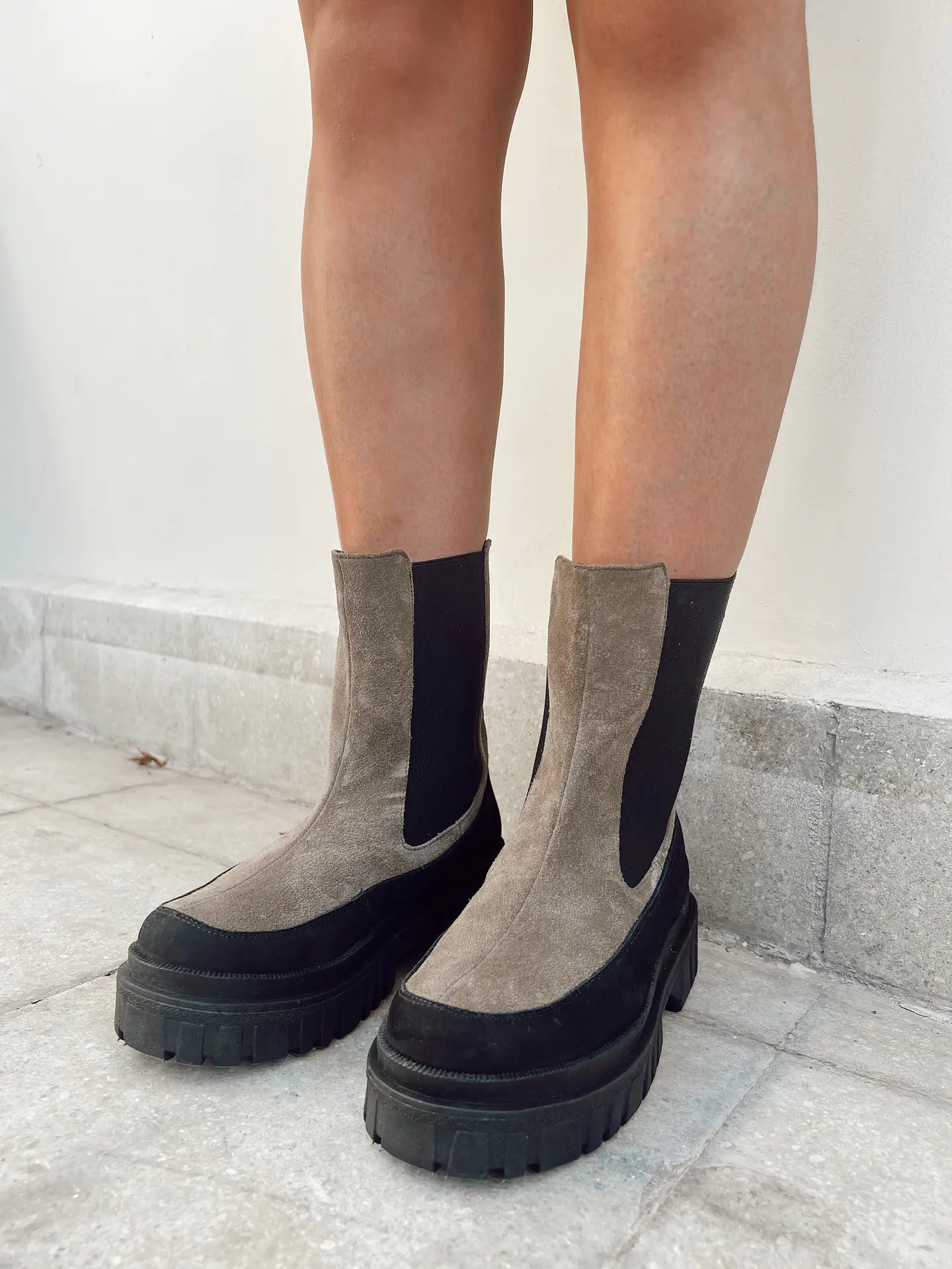 Botín Porto Taupe 1