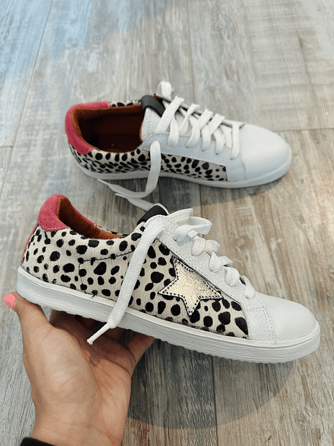 Zapatilla Greca Dálmata Fucsia 