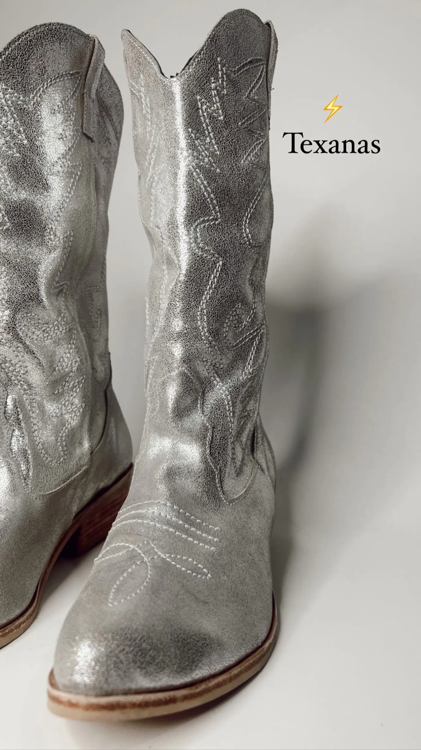 Bota Texas Plata 2