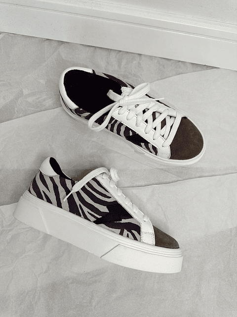 Zapatilla Monaco Cebra