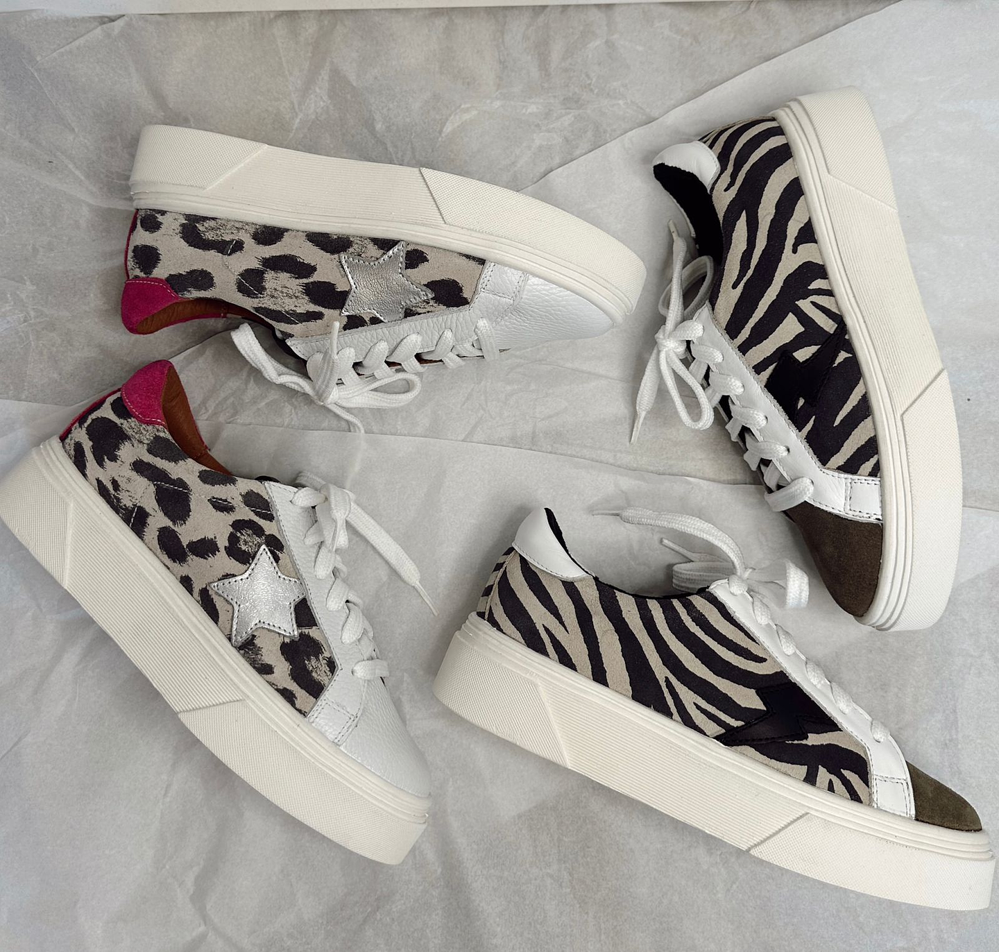 Zapatilla Monaco Cebra 4