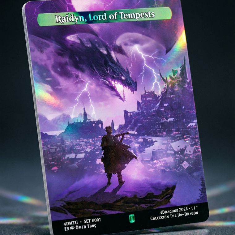 Carta Coleccionable Token para TCG | Raidyn 1