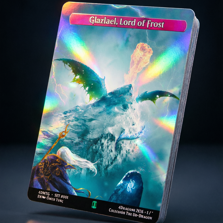 Carta Coleccionable Token para TCG | Glazlael 1