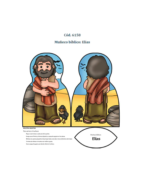 Muñeco biblico: Elias
