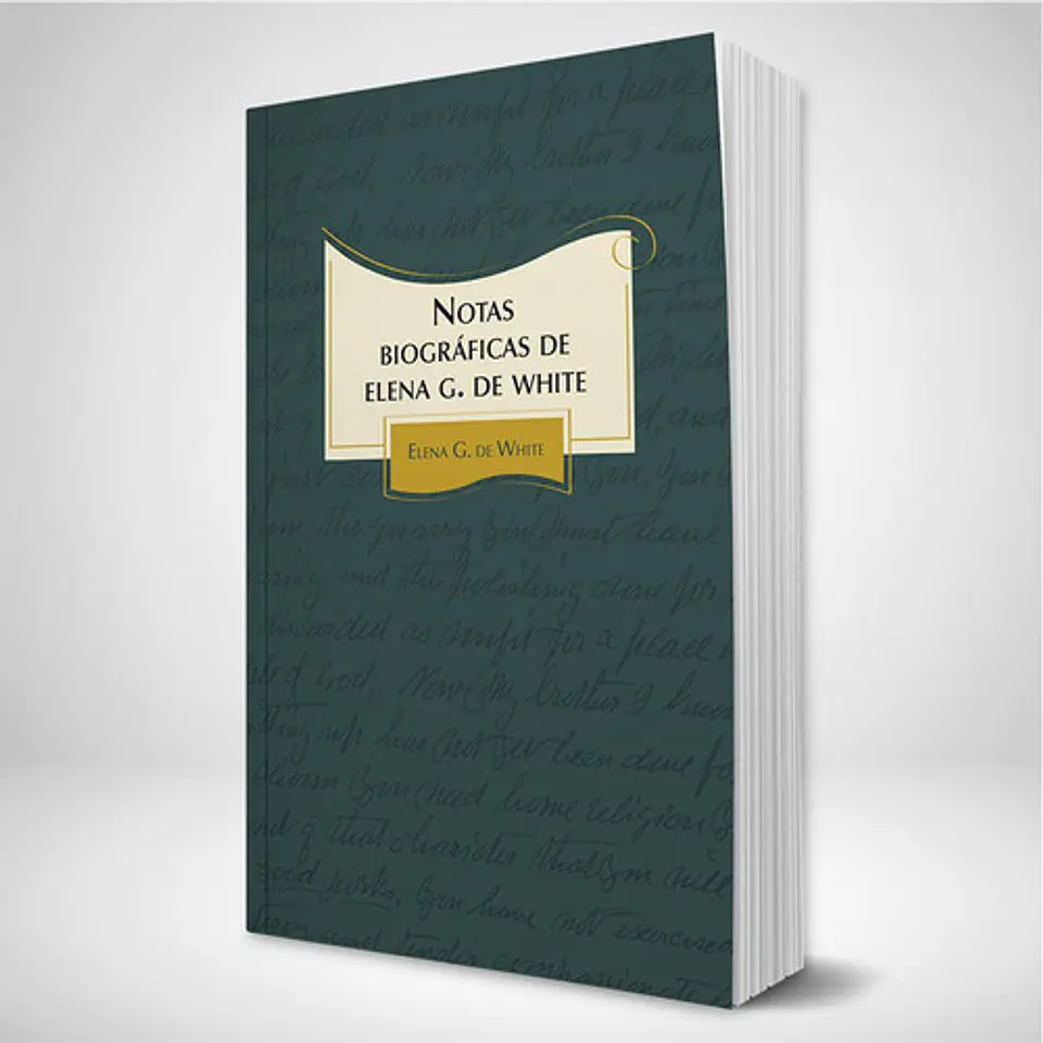 Notas biográficas de Elena G. de White - Tapa ACES 1