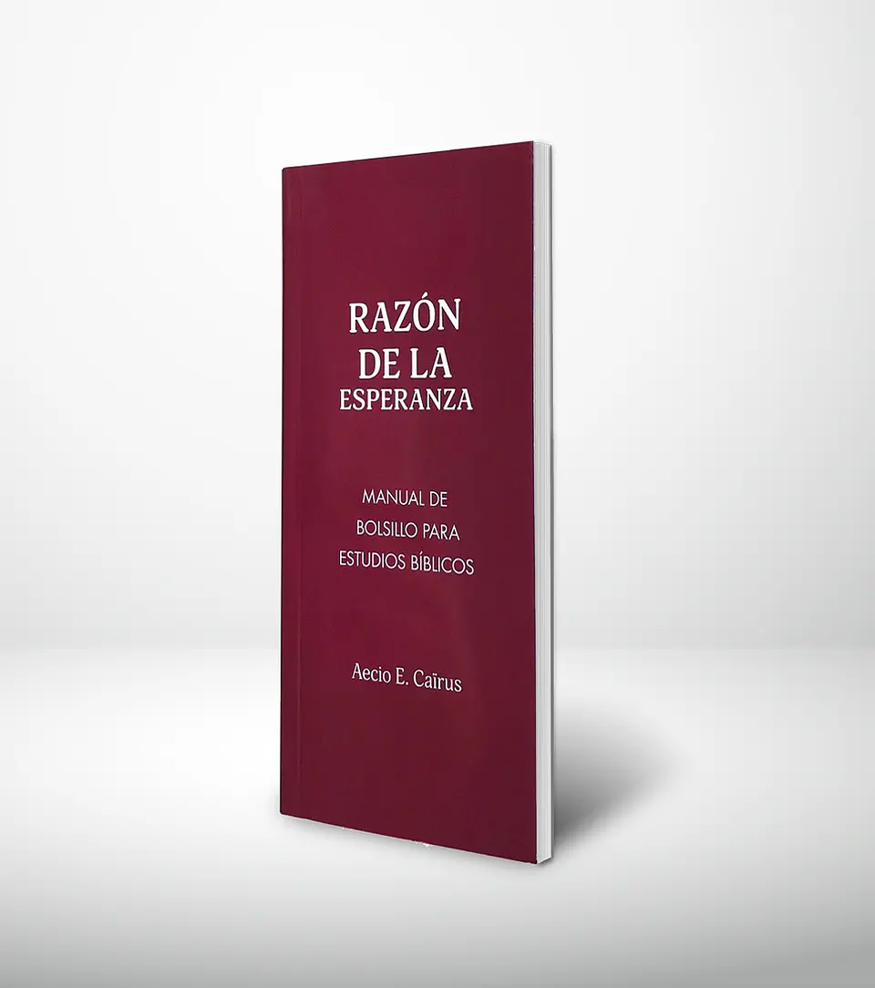Razón de la esperanza: manual para estudios bíblicos 1