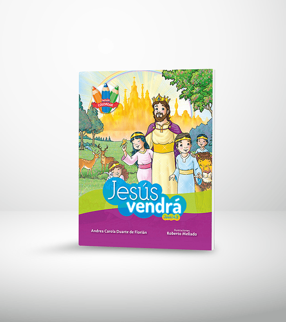 Serie colorear: Jesus Vendra