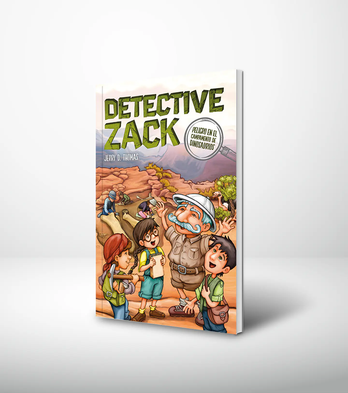Detective Zack. Peligro en el campamento de dinosaurios 1