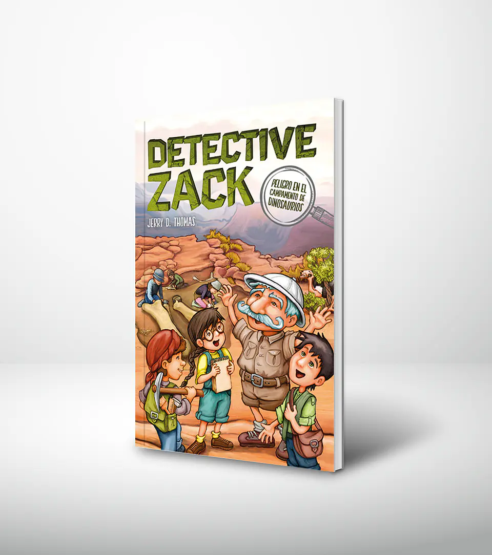 Detective Zack. Peligro en el campamento de dinosaurios 1