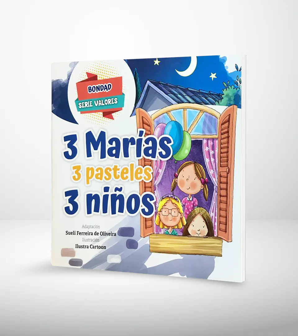 Valores: Bondad - 3 Marías, 3 pasteles, 3 niños 1