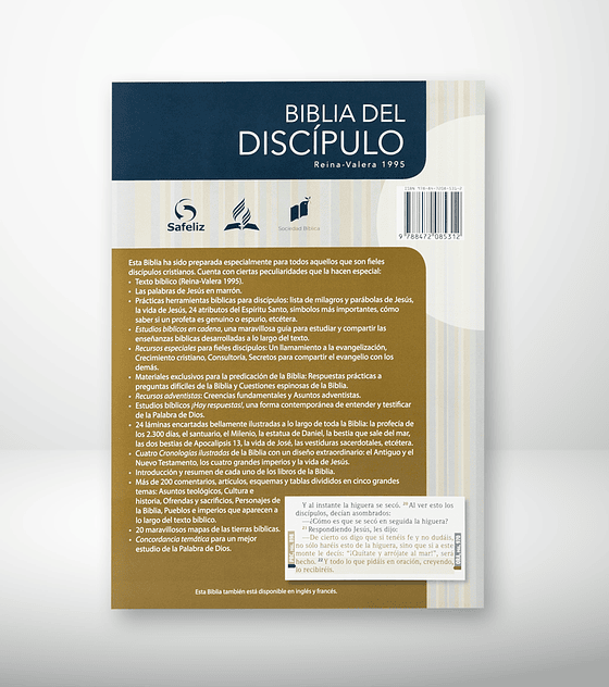 Biblia del Discipulo azul