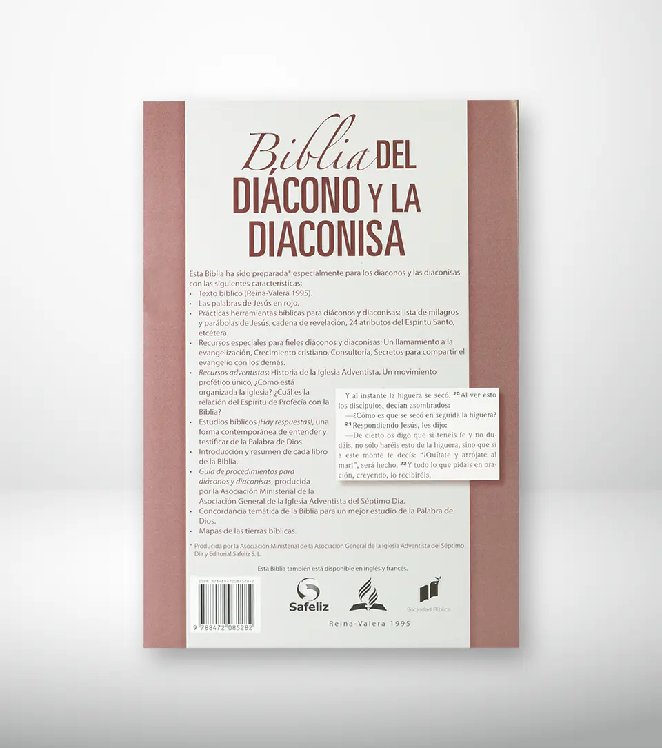 Biblia del diácono y diaconisa. Verde 2
