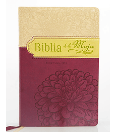 Biblia de la Mujer - RV95 - bordo/beige (Safeliz)